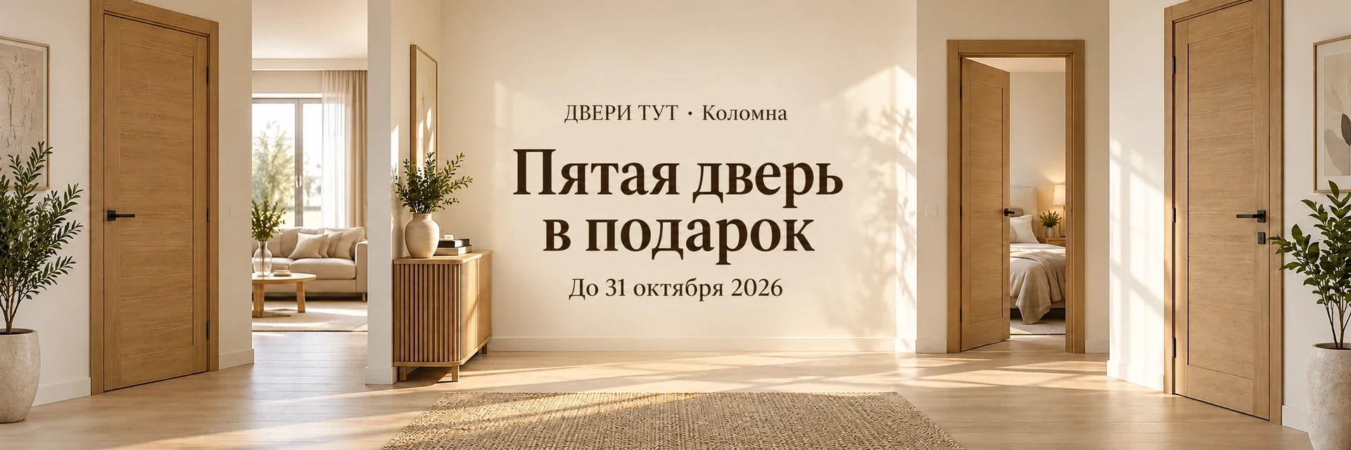 ДВЕРИ ТУТ — пятая дверь в подарок в Коломне
